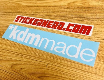 KDM Made Decal - STICKERNERD