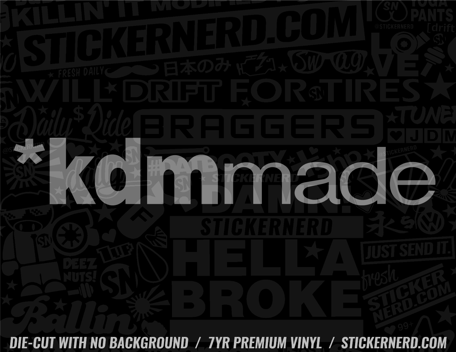 KDM Made Sticker - Decal - STICKERNERD.COM