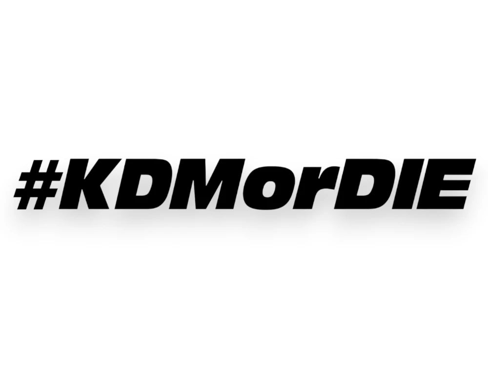 KDM Or Die Sticker - Window Decal - STICKERNERD.COM