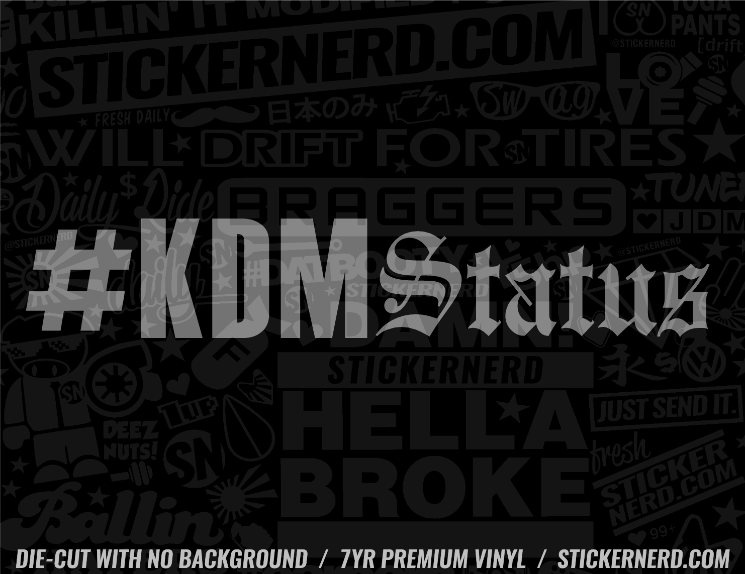 KDM Status Sticker – StickerNerd.com