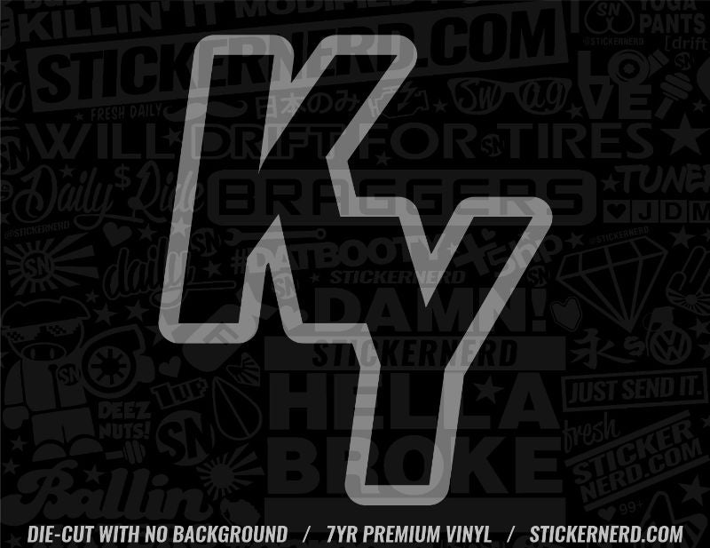 Ky's Sticker State Stickers & Decals - Show Your State Pride - StickerNerd.com
