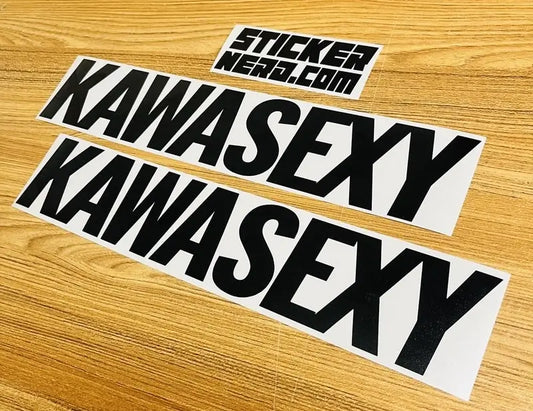 Kawasexy Bike Decal 