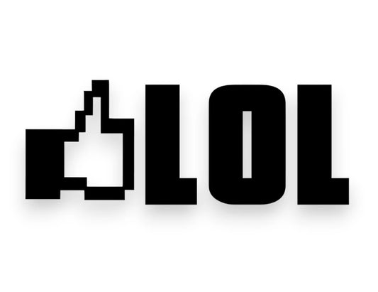 LOL Sticker - Decal - STICKERNERD.COM