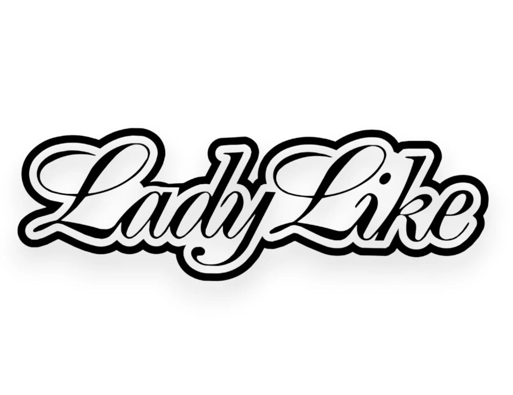 Lady Like Sticker - Decal - STICKERNERD.COM