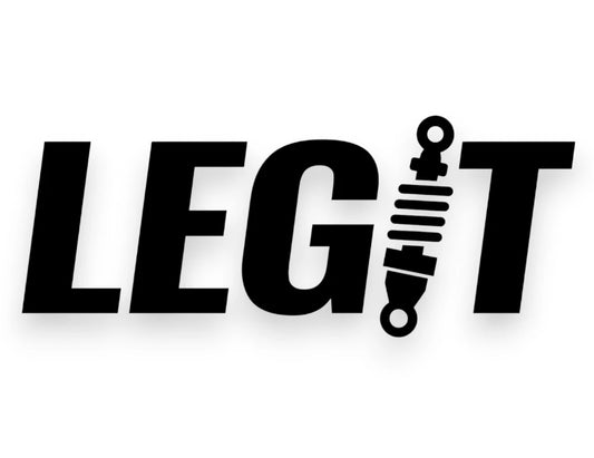 Legit Shock Sticker - Window Decal - STICKERNERD.COM