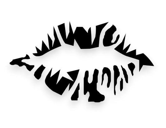 Lips Sticker - Decal - STICKERNERD.COM