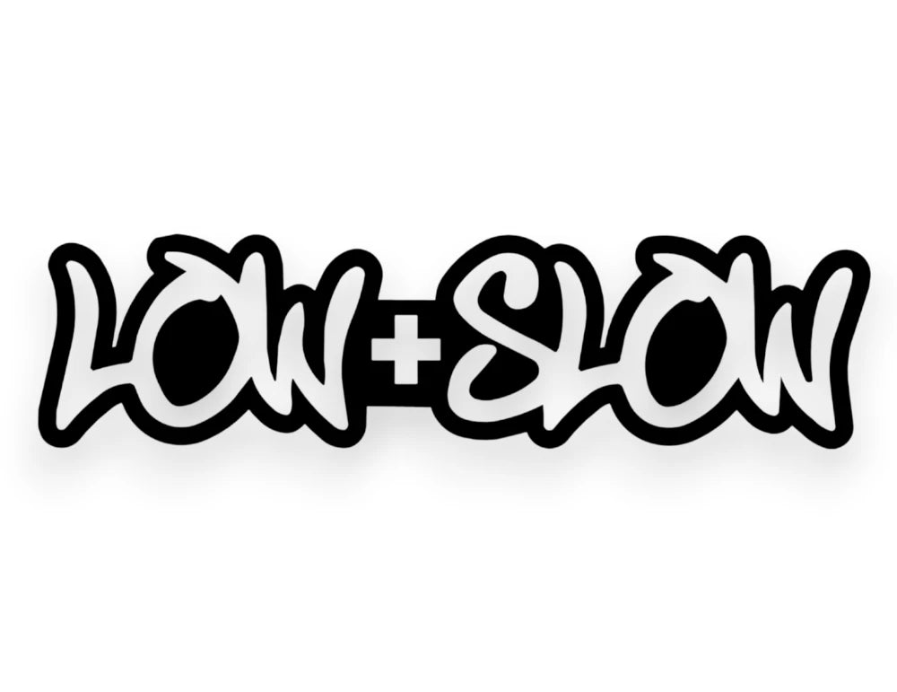Low & Slow Sticker - Decal - STICKERNERD.COM