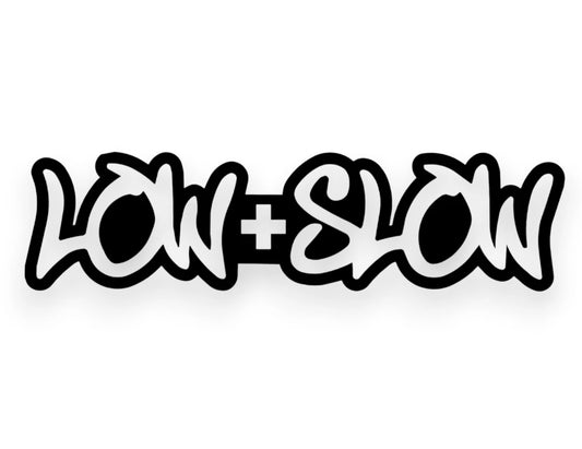 Low & Slow Sticker - Decal - STICKERNERD.COM