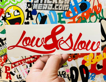 Low & Slow Decal - STICKERNERD.COM