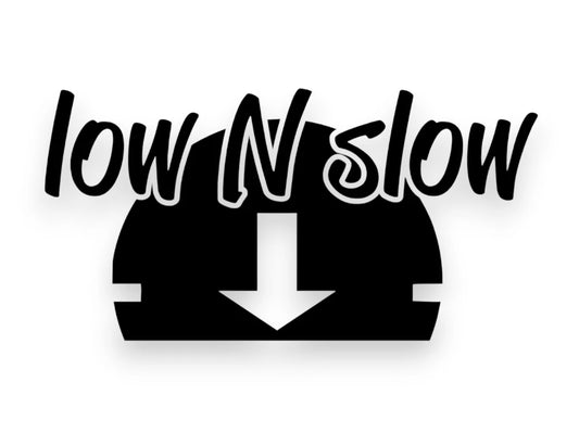 Low N Slow Sticker - Window Decal - STICKERNERD.COM
