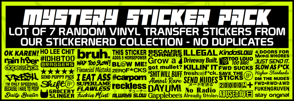 STICKER SALE