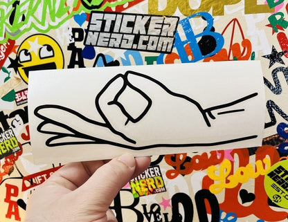 Made You Look Decal - STICKERNERD.COM