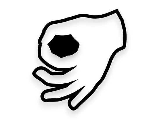 Made You Look Sticker - Funny Window Decal - STICKERNERD.COM