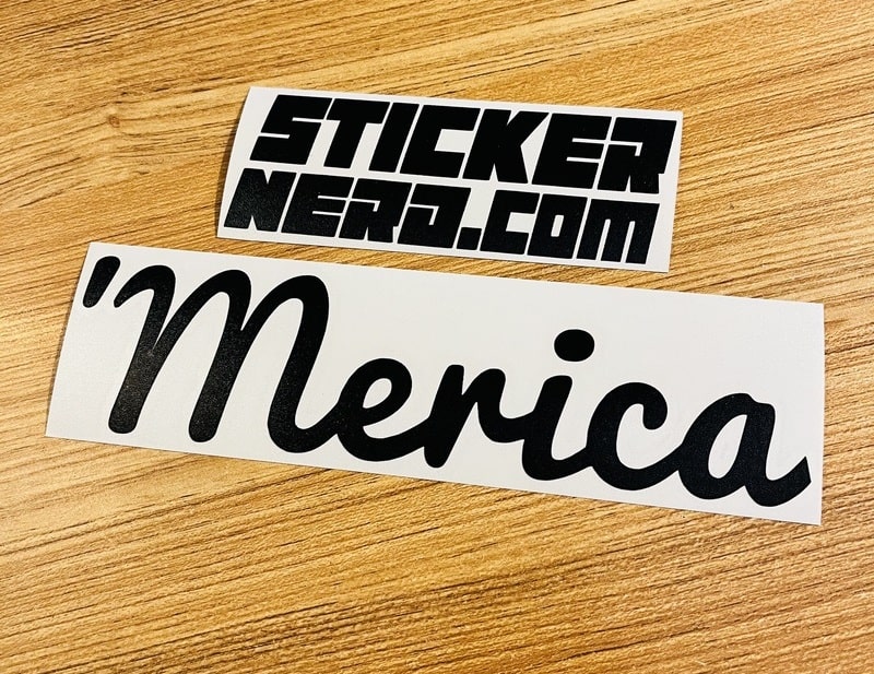 Merica Decal - STICKERNERD.COM