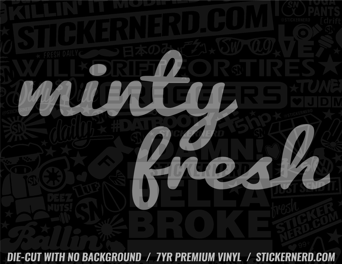 Fresh Sticker – StickerNerd.com