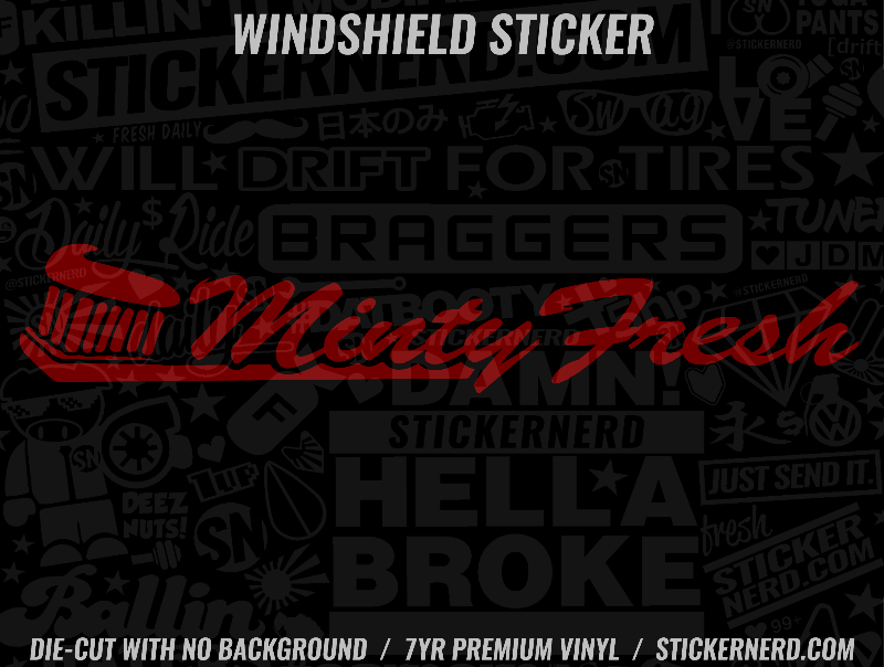 WINDSHIELD STICKERS - CAR WINDSHIELD DECALS - WINDSHIELD BANNERS ...