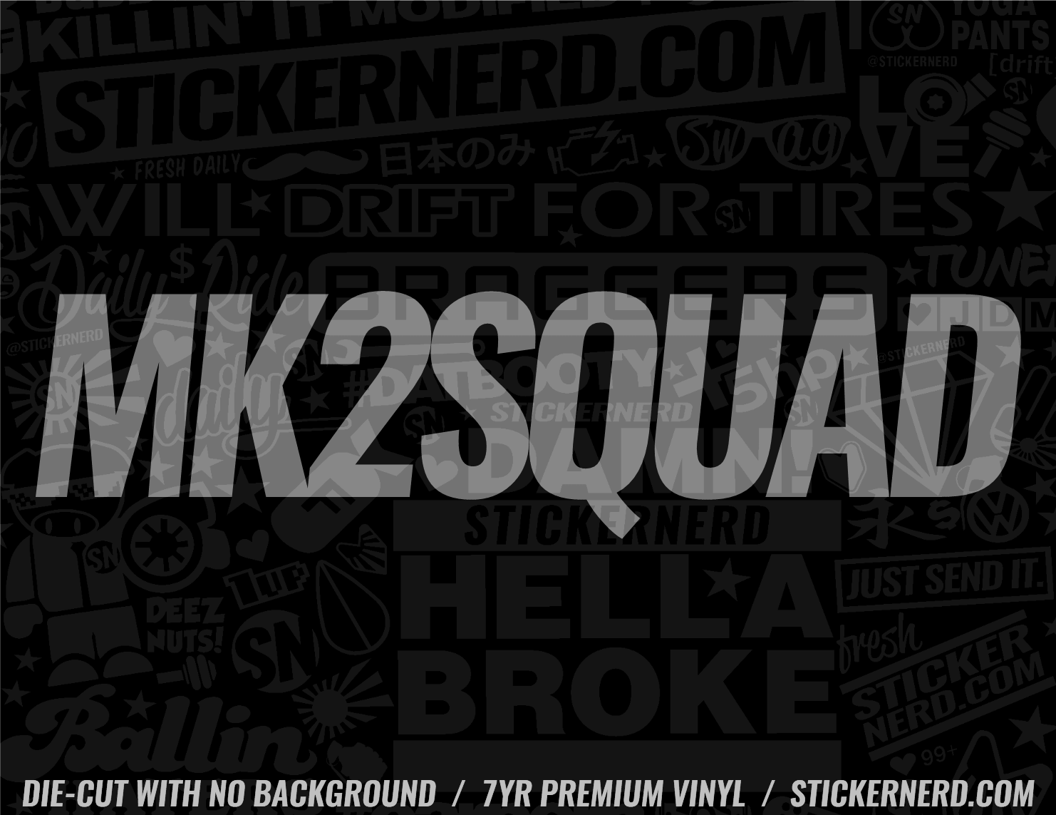 Mk2 Squad Sticker - Window Decal - STICKERNERD.COM