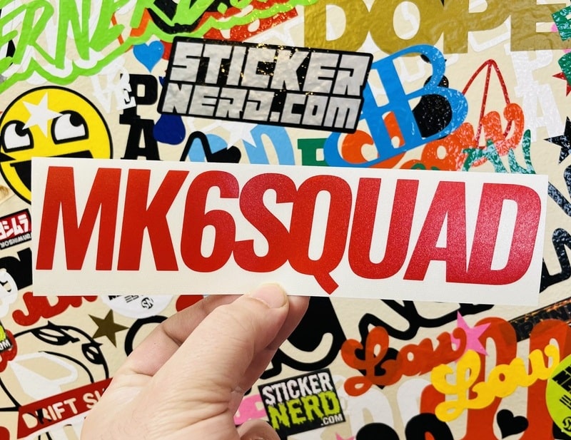 Mk6 Squad Decal - STICKERNERD.COM