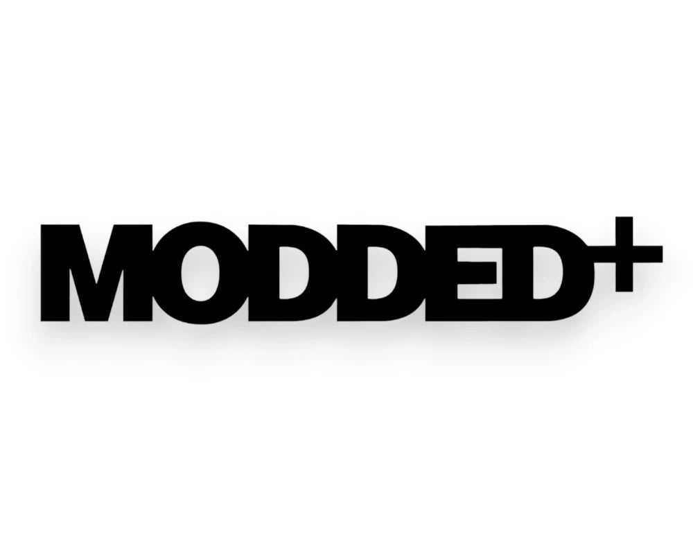 Modded + Sticker - Tuner Decal - STICKERNERD.COM