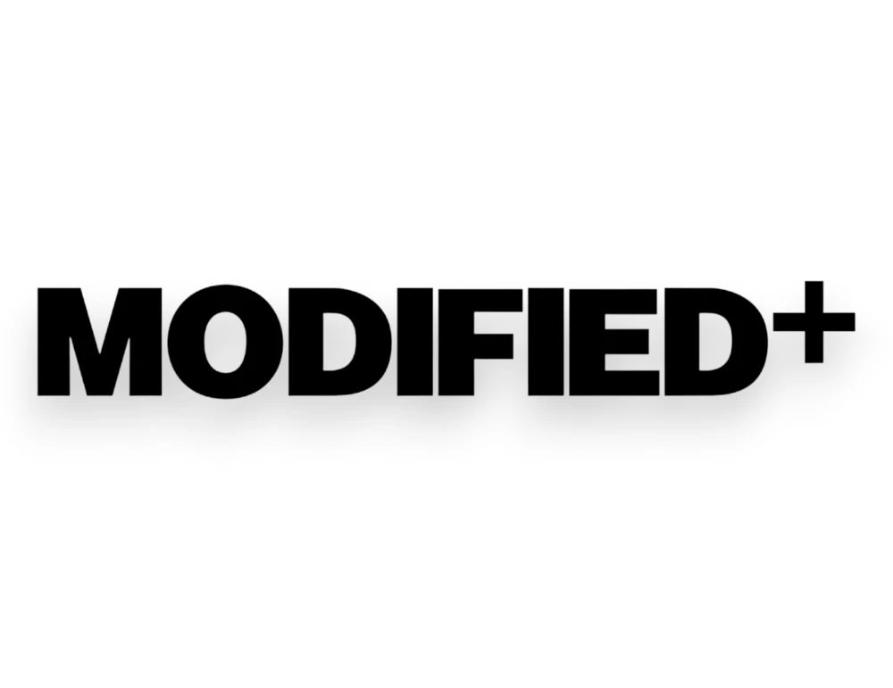 Modified + Sticker - Tuner Decal - STICKERNERD.COM