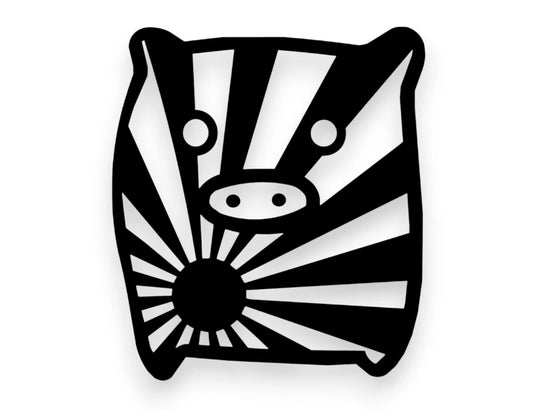 Monokuro Boo Sticker - Decal - STICKERNERD.COM