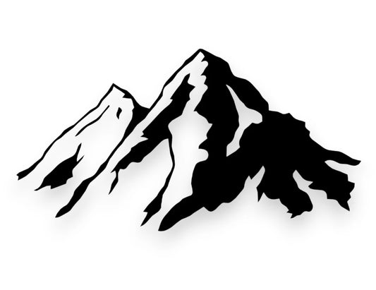 Mountains Sticker - Decal - STICKERNERD.COM