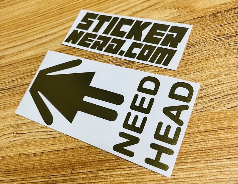 Need Head Decal - STICKERNERD