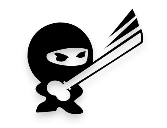 Ninja Sticker - STICKERNERD.COM