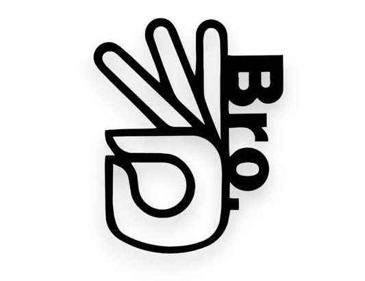 Ok Bro Sticker - Decal - STICKERNERD.COM