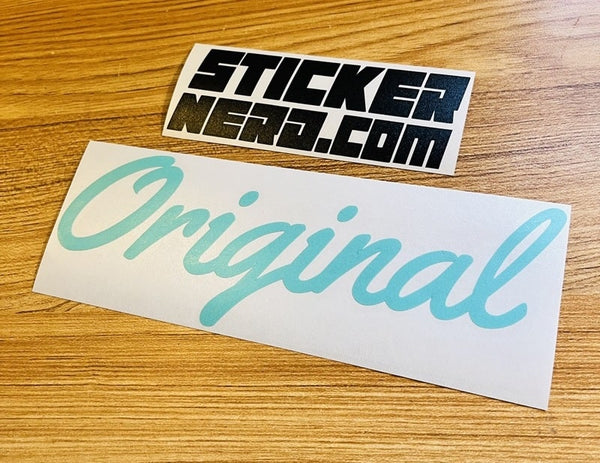 Original Sticker - Decal - STICKERNERD.COM
