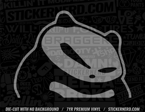 Peeking Bear Sticker - STICKERNERD.COM