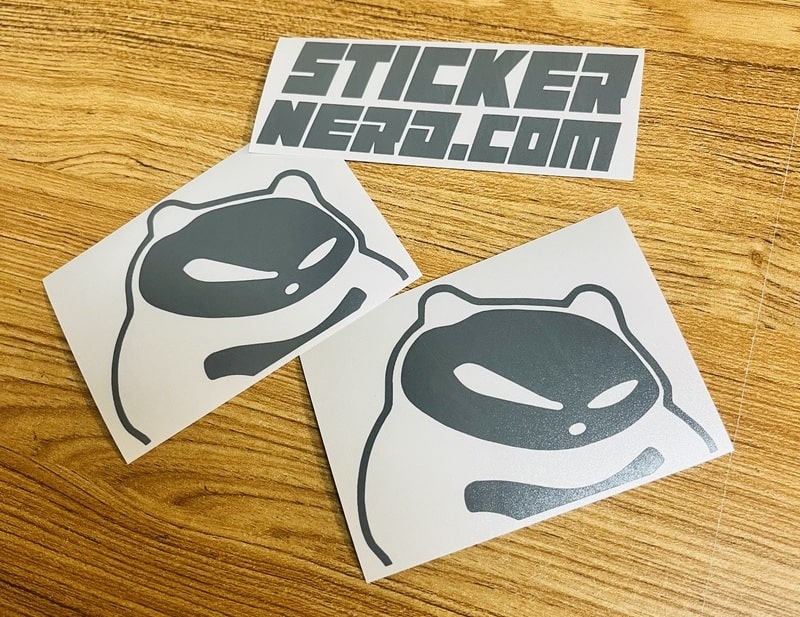 Peeking Bear Sticker