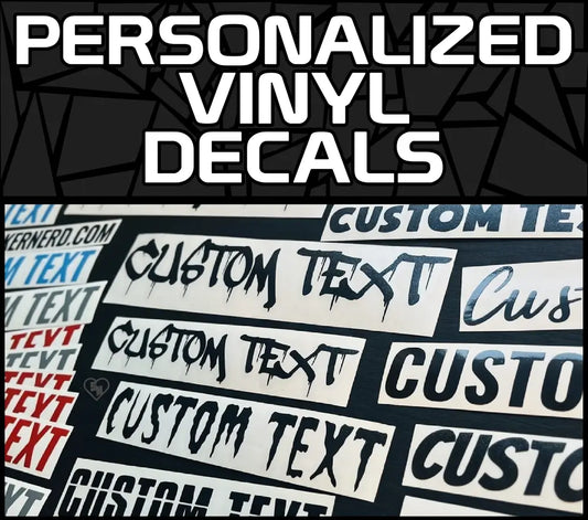 Personalized Vinyl Decals For Glass Window, Cars And Trucks