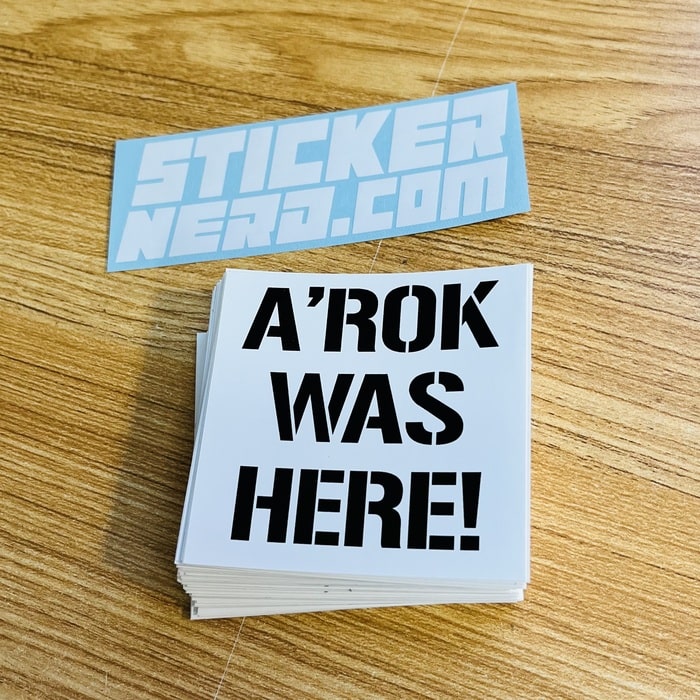 CUSTOM PRINTED STICKERS