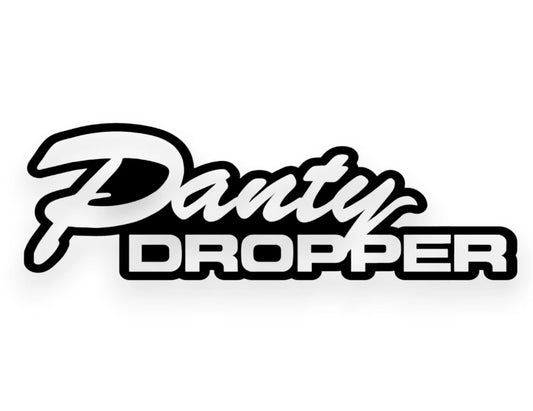 Panty Dropper Sticker - Window Decal - STICKERNERD.COM