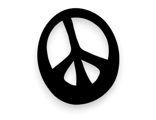Peace Sign Sticker - Window Decal - STICKERNERD.COM