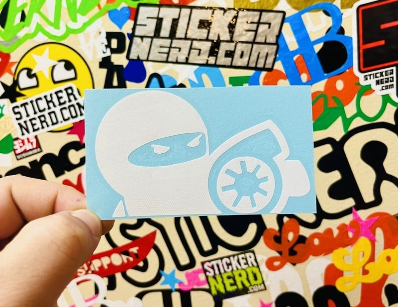 Peeking Ninja Decal