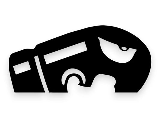 Peeking Video Game Bomb Sticker