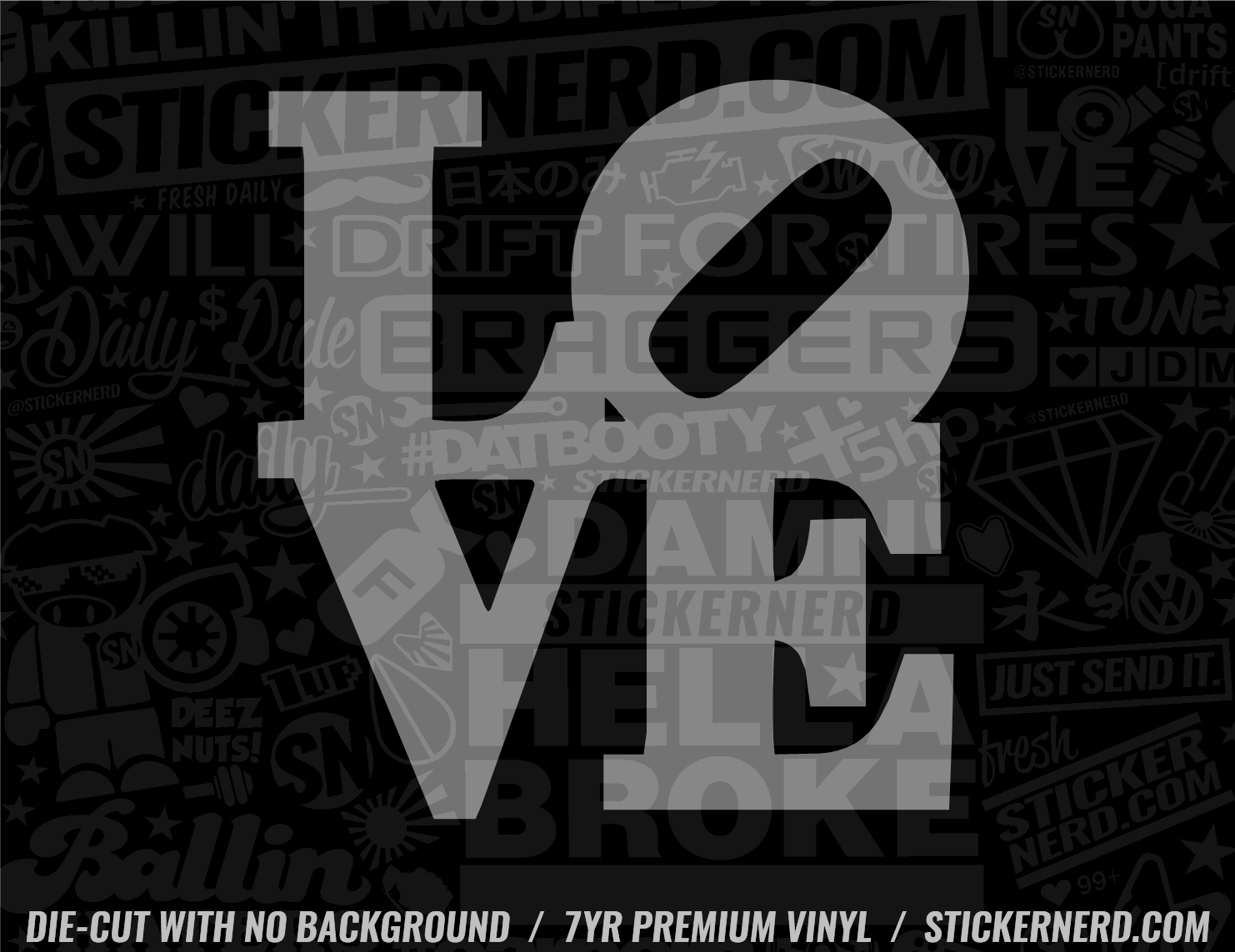 Philadelphia Love Sticker - Decal - STICKERNERD.COM