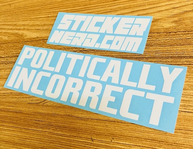 politically Incorrect Decal