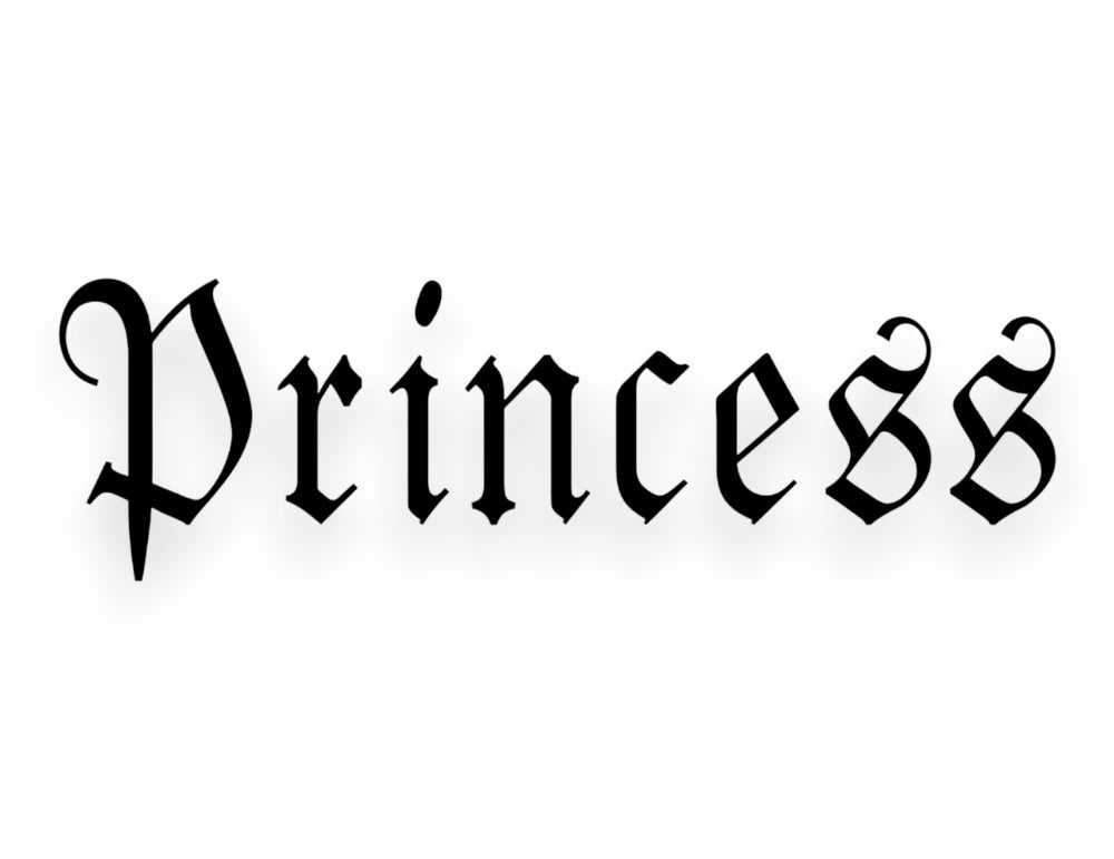 Princess Sticker - Window Decal - STICKERNERD.COM