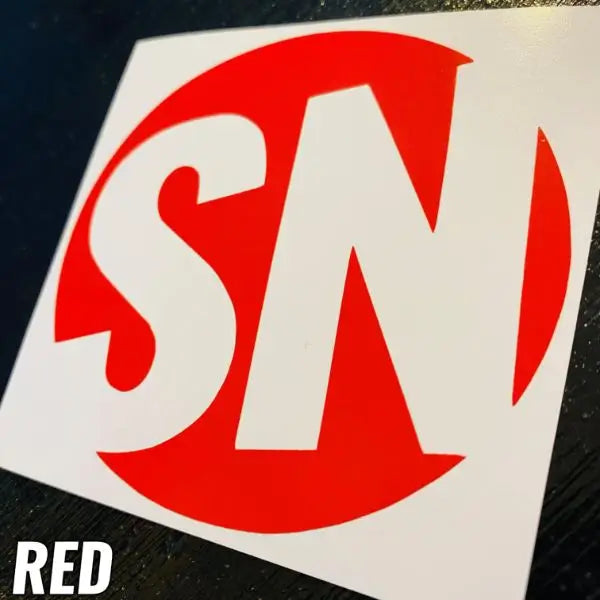 RED STICKERS - CAR DECALS - STICKERNERD