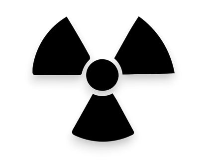 Radioactive Sticker - Decal - STICKERNERD.COM