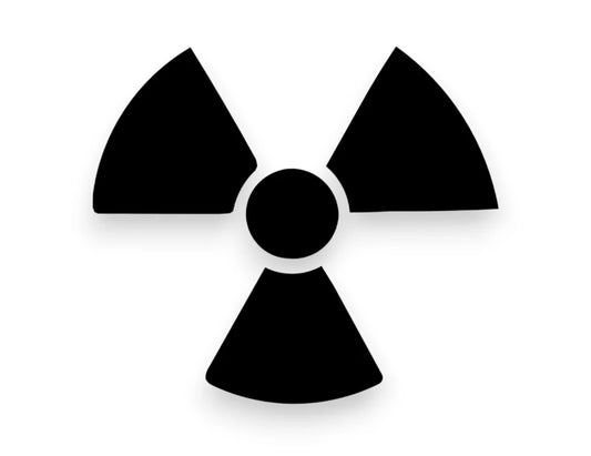 Radioactive Sticker - Decal - STICKERNERD.COM
