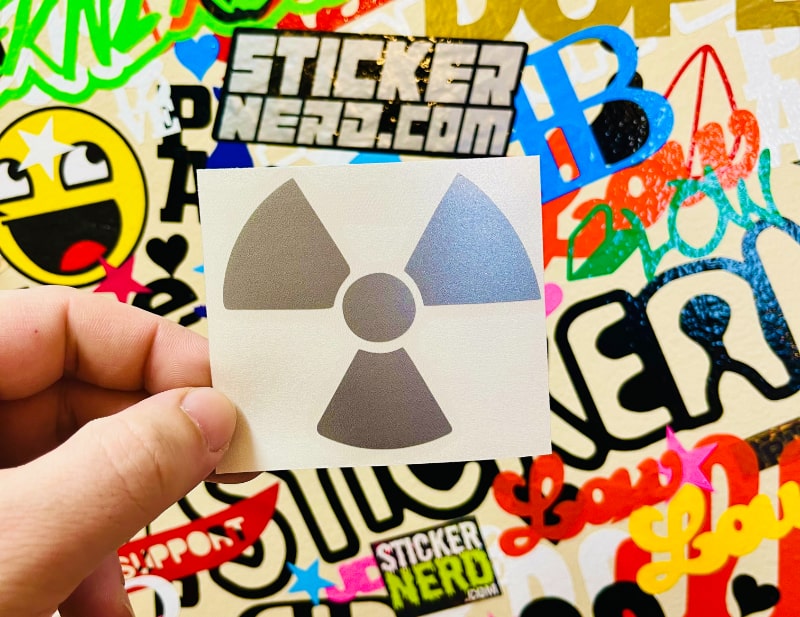 Radioactive Sticker