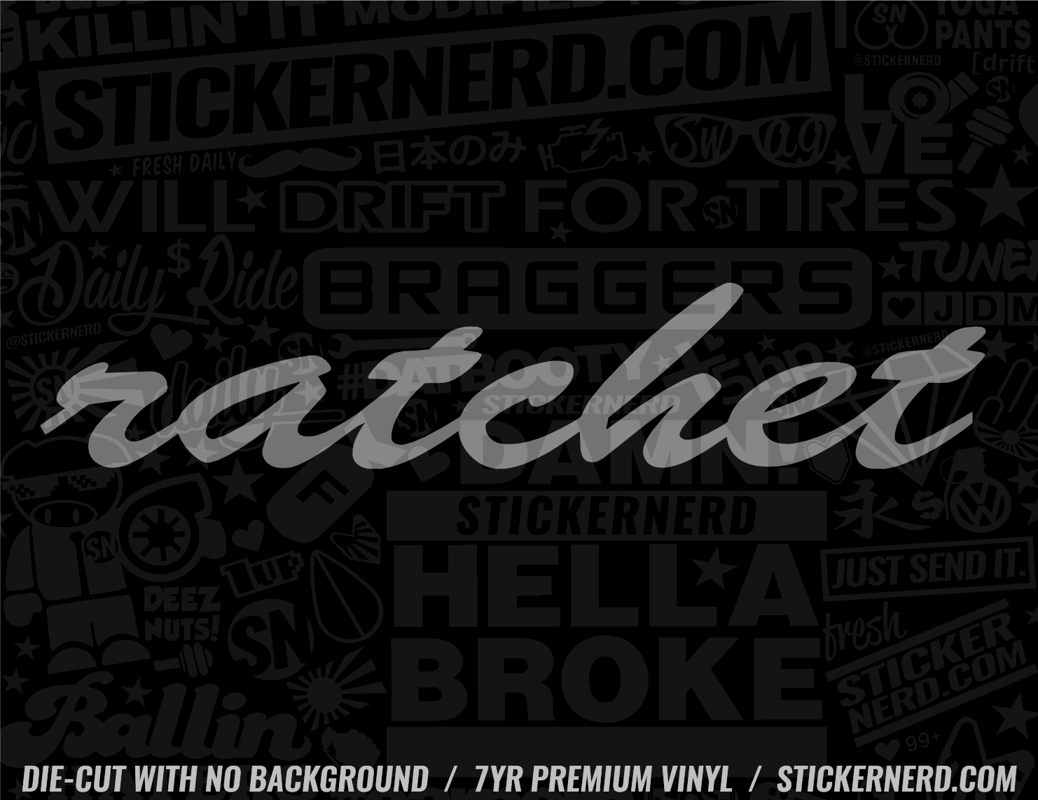 Ratchet Sticker - Decal - STICKERNERD.COM