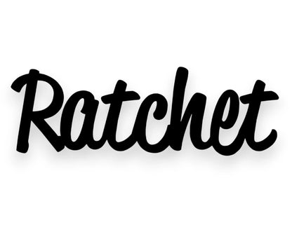 Ratchet Sticker - Vinyl Decal - STICKERNERD.COM