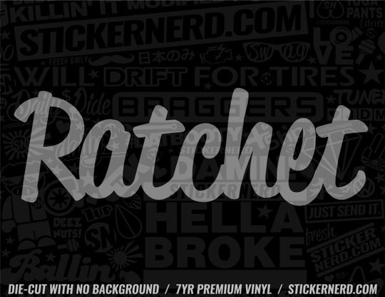 Ratchet Sticker - Decal - STICKERNERD.COM