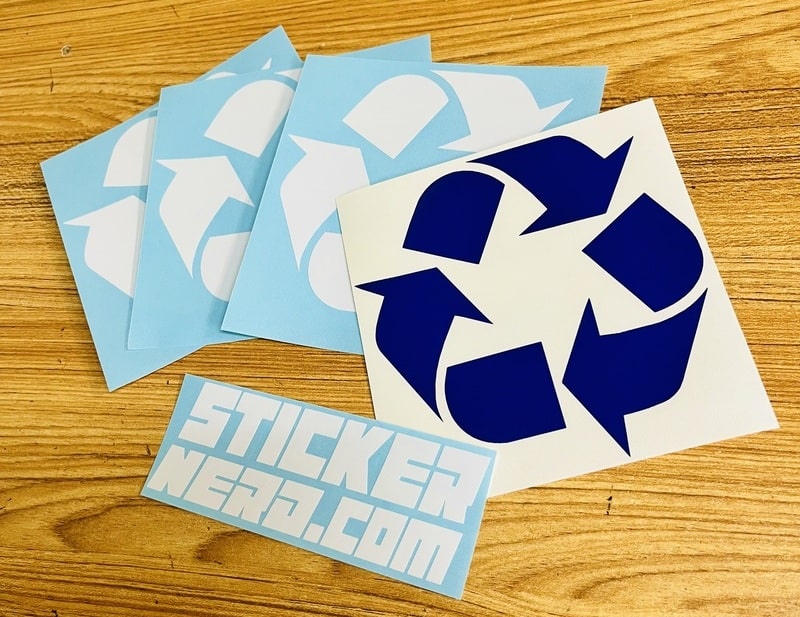 Recycle Logo Decal - STICKERNERD