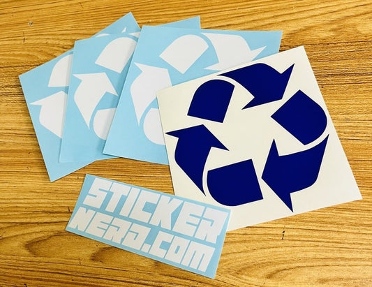 Recycle Logo Decal - STICKERNERD